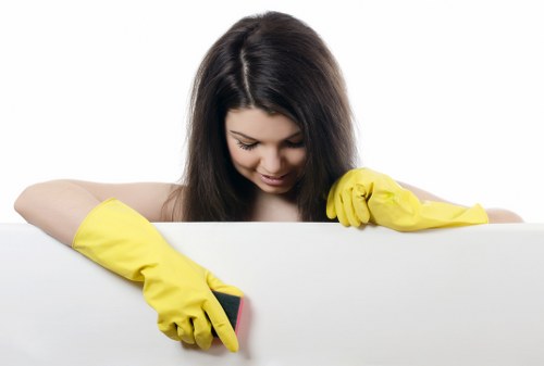 Kitchen deep cleaning during a one off clean in Ilford